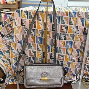 Kate Landry Metallic Crossbody Bag